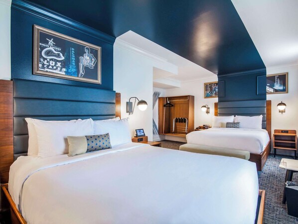 Superior Room, 2 Queen Beds, City View | Premium bedding, pillowtop beds, in-room safe, individually decorated