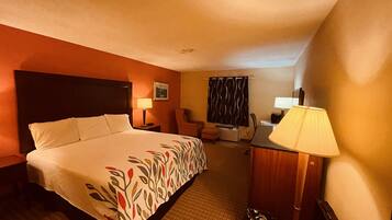 標準單人房, 1 張加大雙人床 | 書桌、遮光窗簾/窗簾、熨斗/熨衫板、免費 Wi-Fi