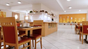 Daily buffet breakfast (EUR 13 per person)