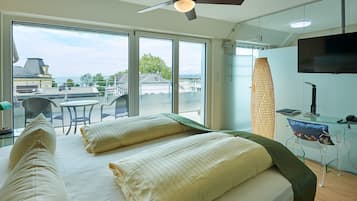 Premium-Doppelzimmer, Balkon | Zimmersafe, Schreibtisch, Bügeleisen/Bügelbrett, kostenloses WLAN