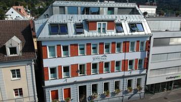 Fassade der Unterkunft