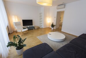 Maisonette, 2 Schlafzimmer | 1 Schlafzimmer, hochwertige Bettwaren, Minibar, Zimmersafe