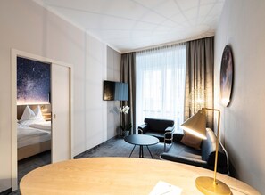 Superior Suite | 1 bedroom, premium bedding, minibar, in-room safe
