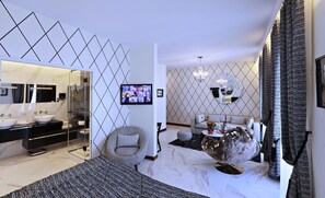 Premium bedding, minibar, in-room safe, individually decorated