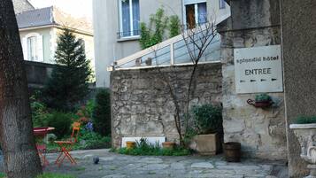 Entrada de la propiedad