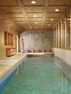 2 indoor pools, sun loungers - Les Fermes De Marie (Megeve)