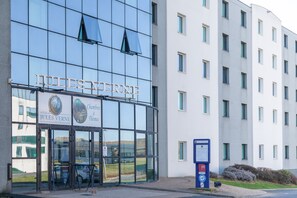 Fassade der Unterkunft