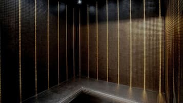 Salas de tratamiento para parejas, sauna y baño de vapor
