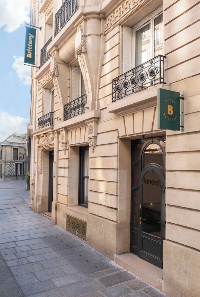 Fassade der Unterkunft