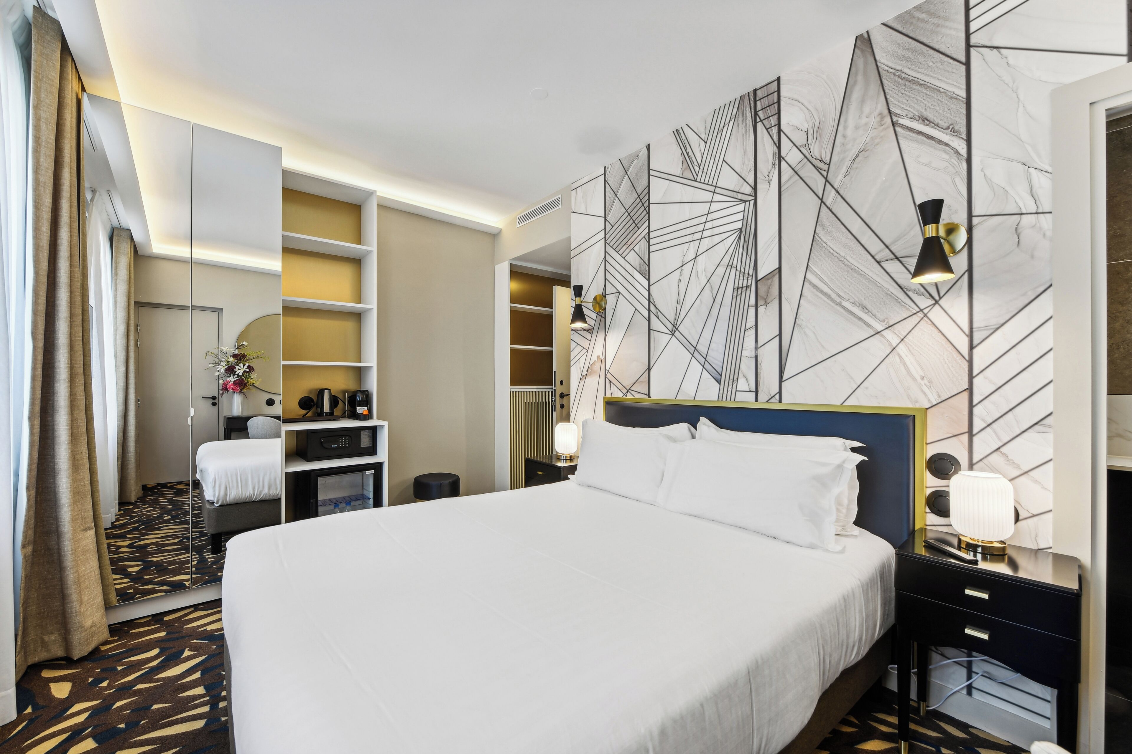 Comfort Double Room | Premium bedding, minibar, in-room safe, desk