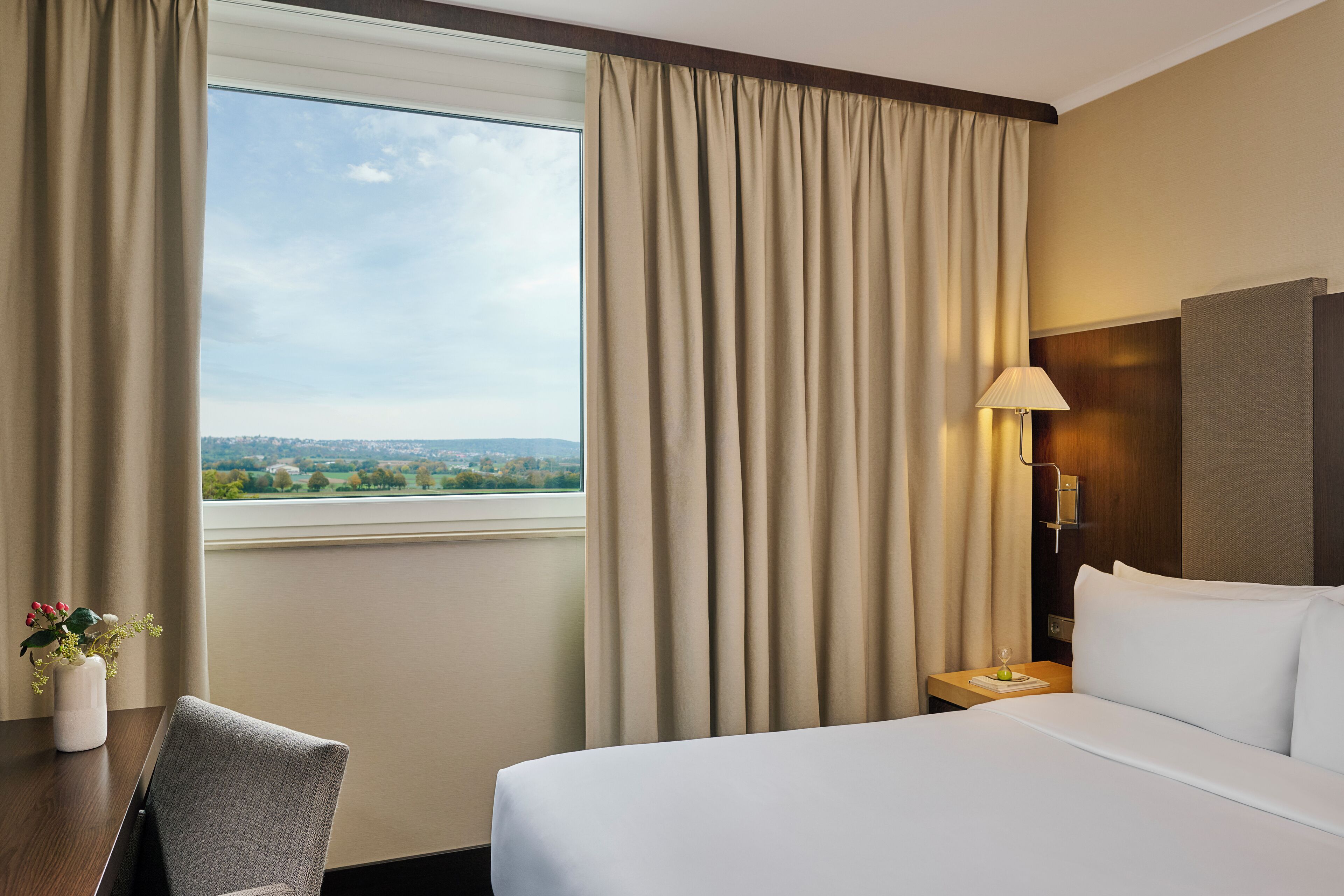 Hypo-allergenic bedding, pillow-top beds, minibar, in-room safe