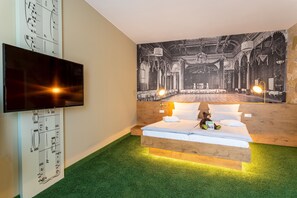 Quarto grand (Roomy) | Roupas de cama antialérgicas, cofres nos quartos, escrivaninha