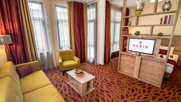 Quarto casal ou duplo luxo | 2 quartos, cofres nos quartos, quartos à prova de som, Wi-Fi de cortesia