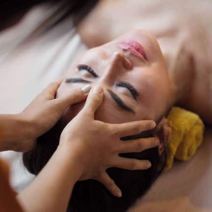 Couples treatment rooms, sauna, aromatherapy, body scrubs, facials