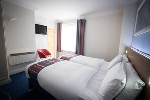 Chambre avec lits jumeaux, 2 lits une place