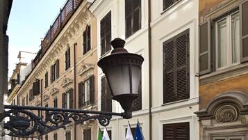 Voorkant van accommodatie