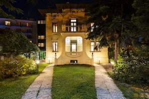 Front of property - evening/night