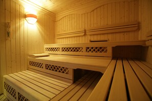 Sauna, bain à remous, hammam, hammam