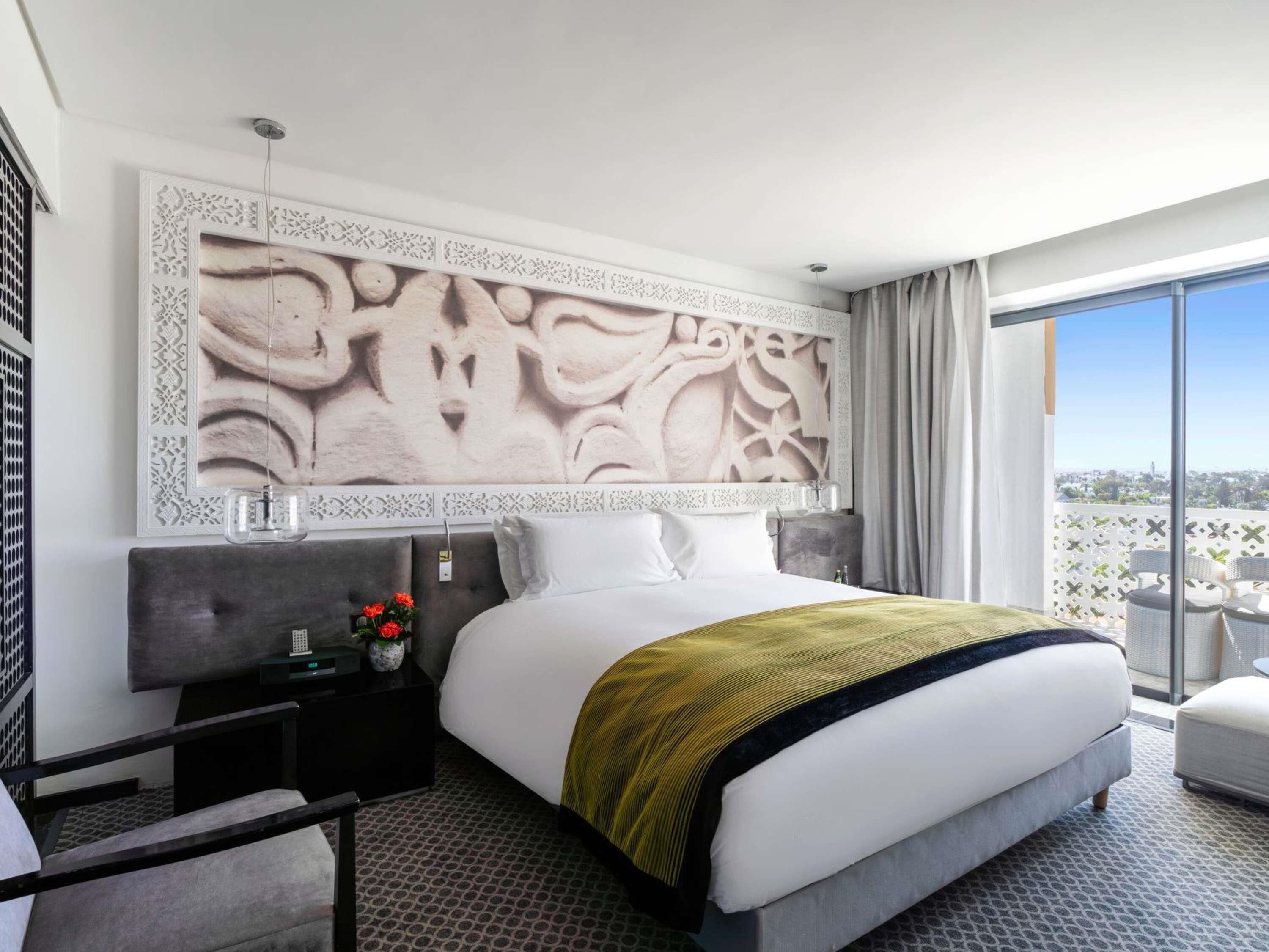 Premium bedding, minibar, in-room safe, laptop workspace