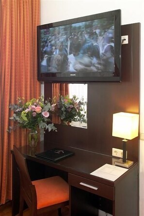 Una televisión LCD