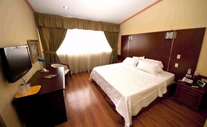 In-room safe, desk, iron/ironing board, cots/infant beds