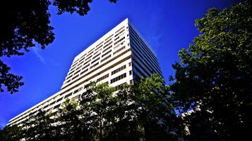 Voorkant van accommodatie