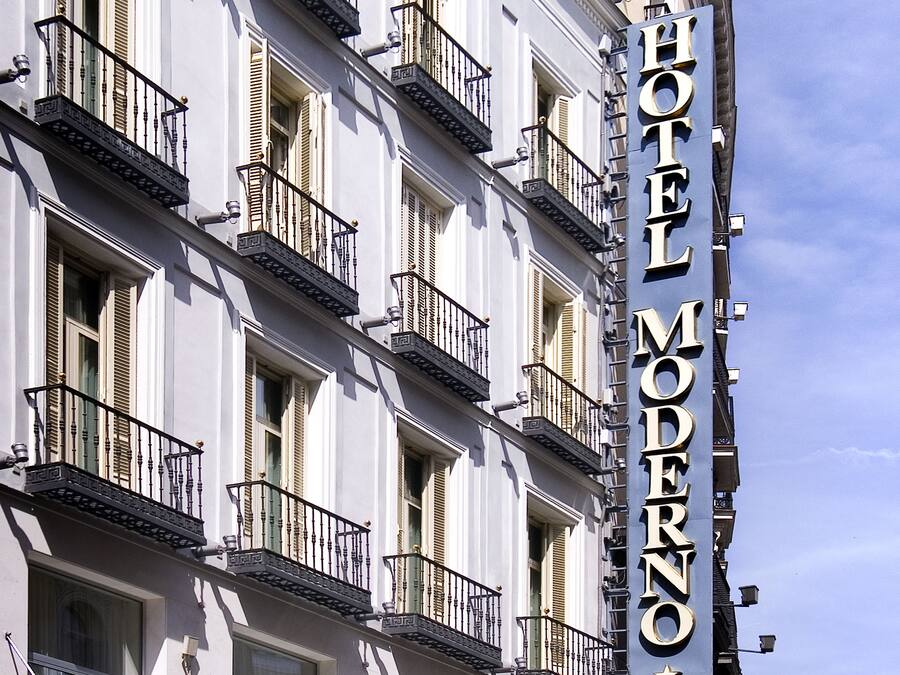 Voorkant van accommodatie