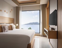 Minibar, in-room safe, desk, laptop workspace