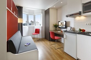 Studio | In-room safe, individually decorated, individually furnished
