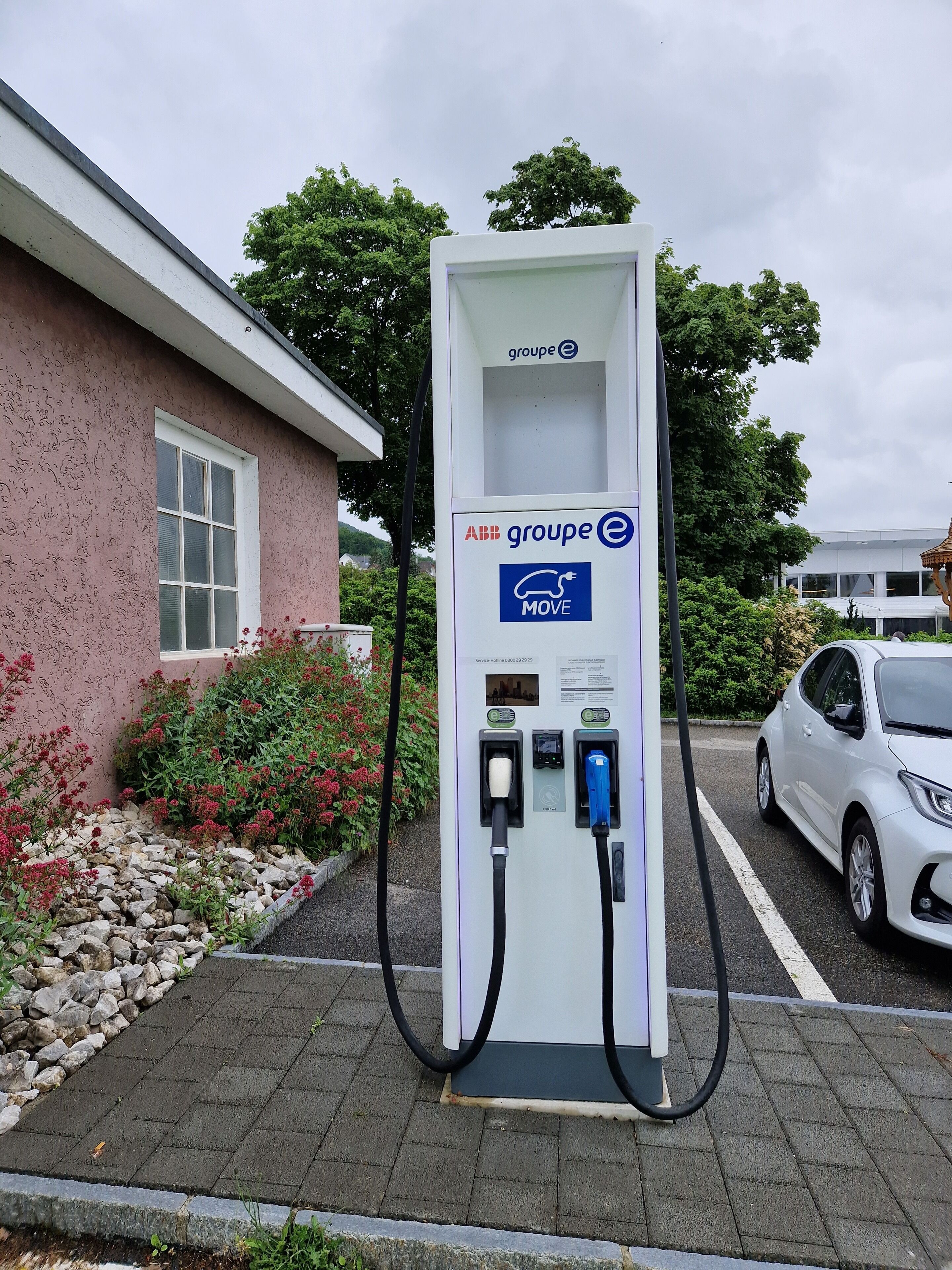 electric vehicle-charging station