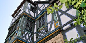 Fassade der Unterkunft
