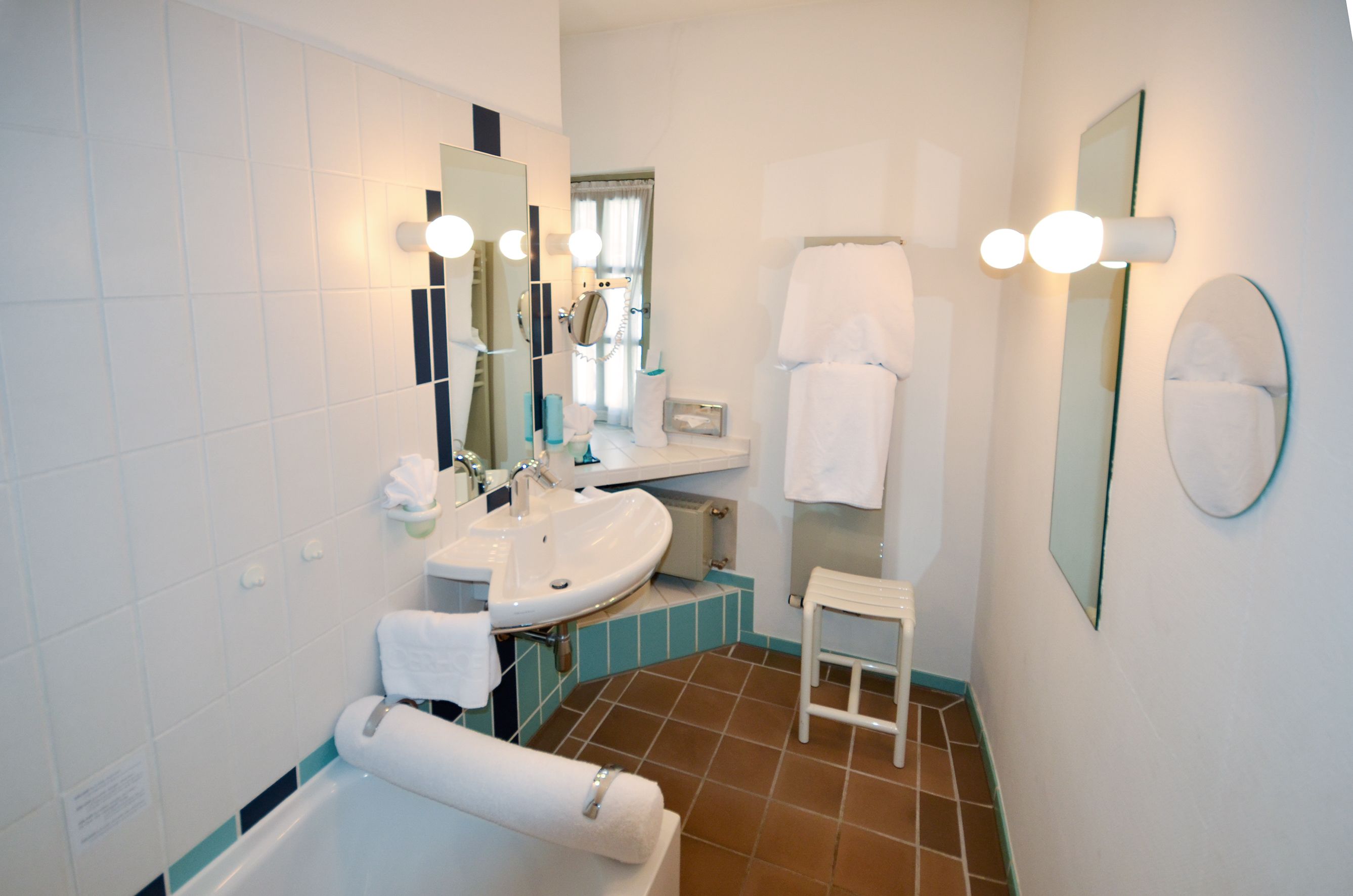 suite | bathroom | free toiletries, hair dryer, bathrobes, slippers
