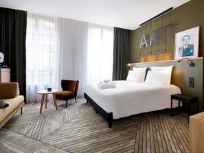 Privilege, Chambre, 1 lit double et 1 canapé-lit | Articles de minibar gratuits, coffre-fort, rideaux d’obscurcissement