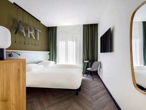Classic Room, 2 Twin Beds | Free minibar, in-room safe, blackout drapes, soundproofing - Mercure Grand Hotel Metz Centre Cathédrale (Metz)