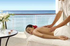 Body treatments, aromatherapy, hot stone massages, deep-tissue massages