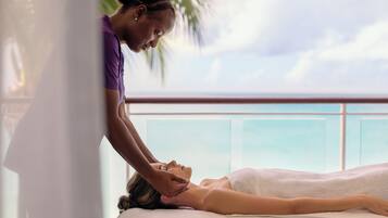 Tratamientos corporales, aromaterapia, masajes con piedras calientes