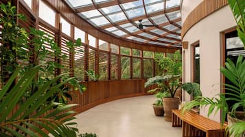 Salas de tratamientos para parejas, sauna, baño turco