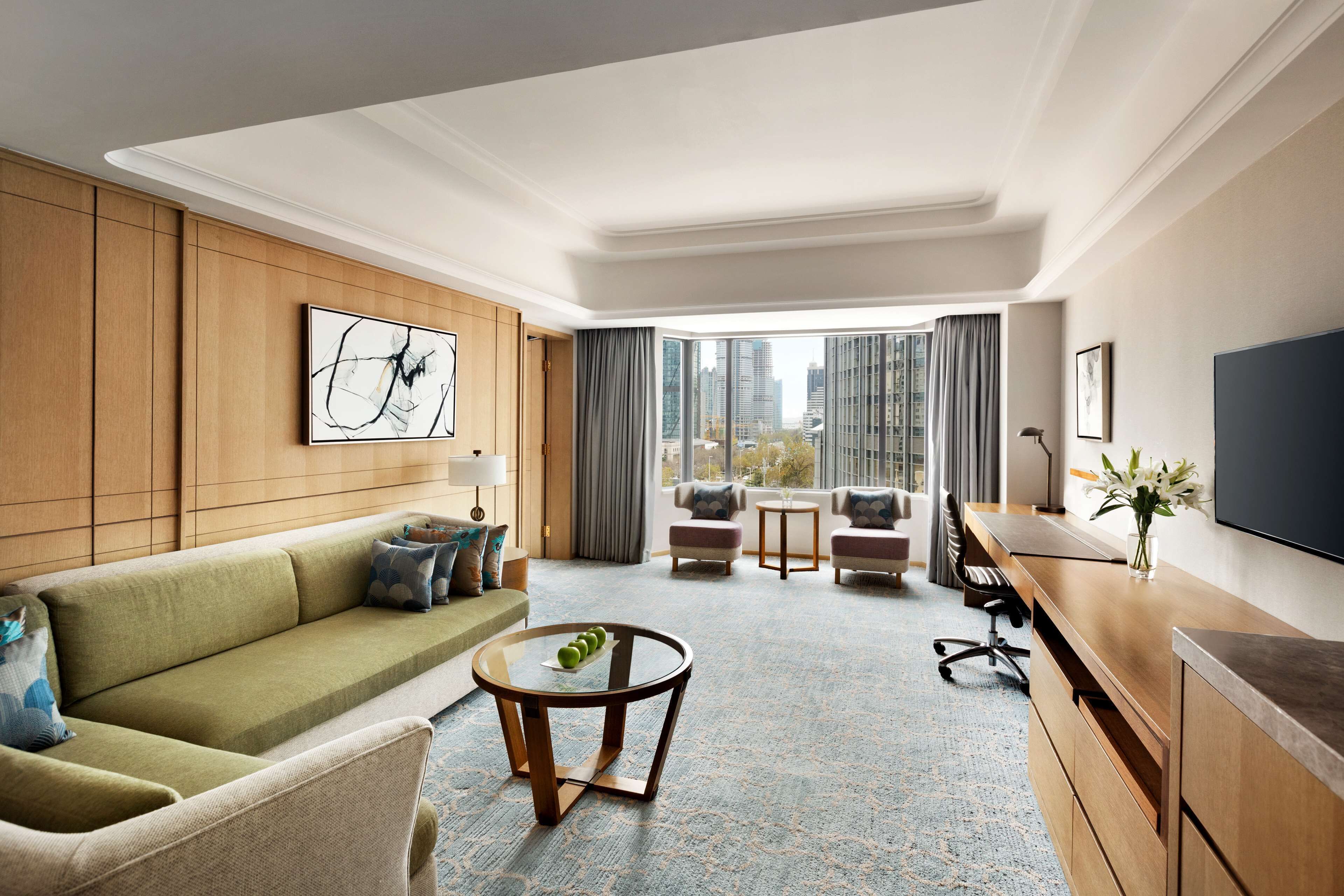 city wing executive suite  | premium bedding, down duvets, minibar, in-room safe