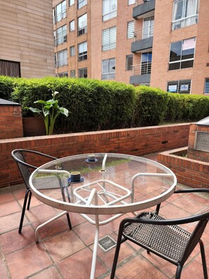 Suíte júnior, terraço | Terraço/pátio
