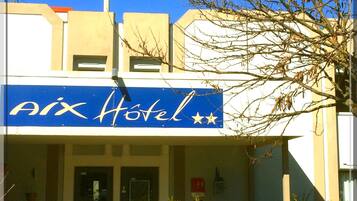 Entrée de l’hébergement