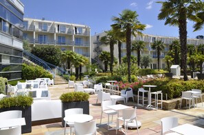 Breakfast, lunch, dinner served; French cuisine, pool views