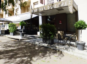 Façade de l’hébergement