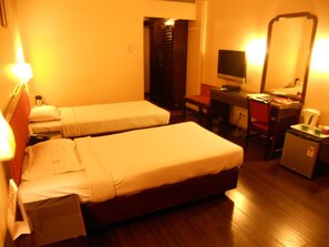 In-room safe, desk, blackout curtains, iron/ironing board