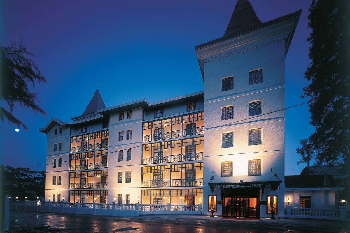 front of property – evening/night