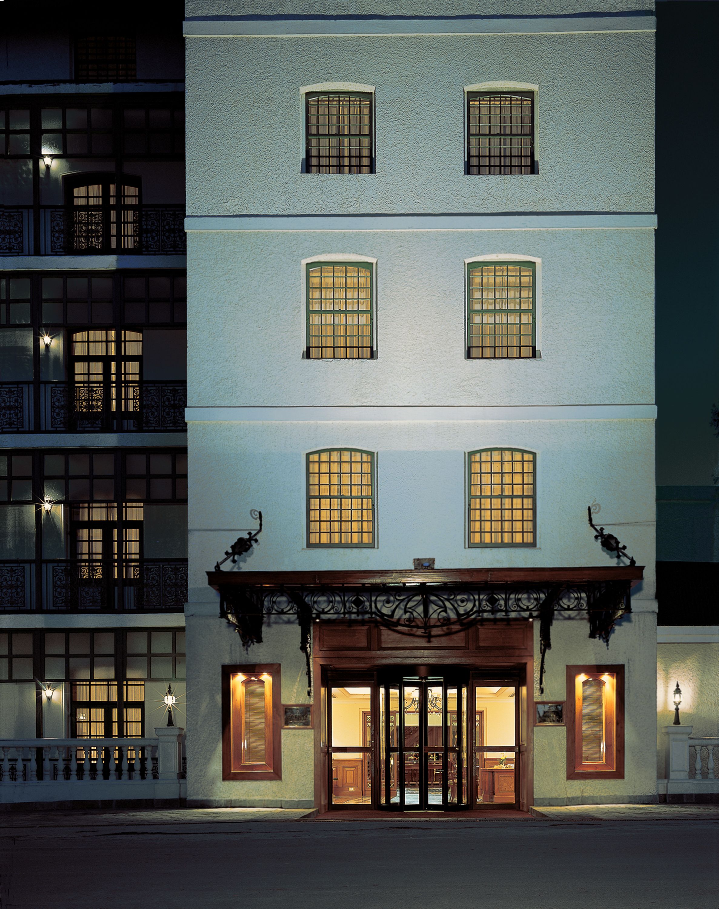 front of property – evening/night