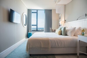 Classic Double or Twin Room, Sea View | Down duvets, in-room safe, desk, soundproofing - Melody Hotel - an Atlas Boutique Hotel (Tel Aviv)