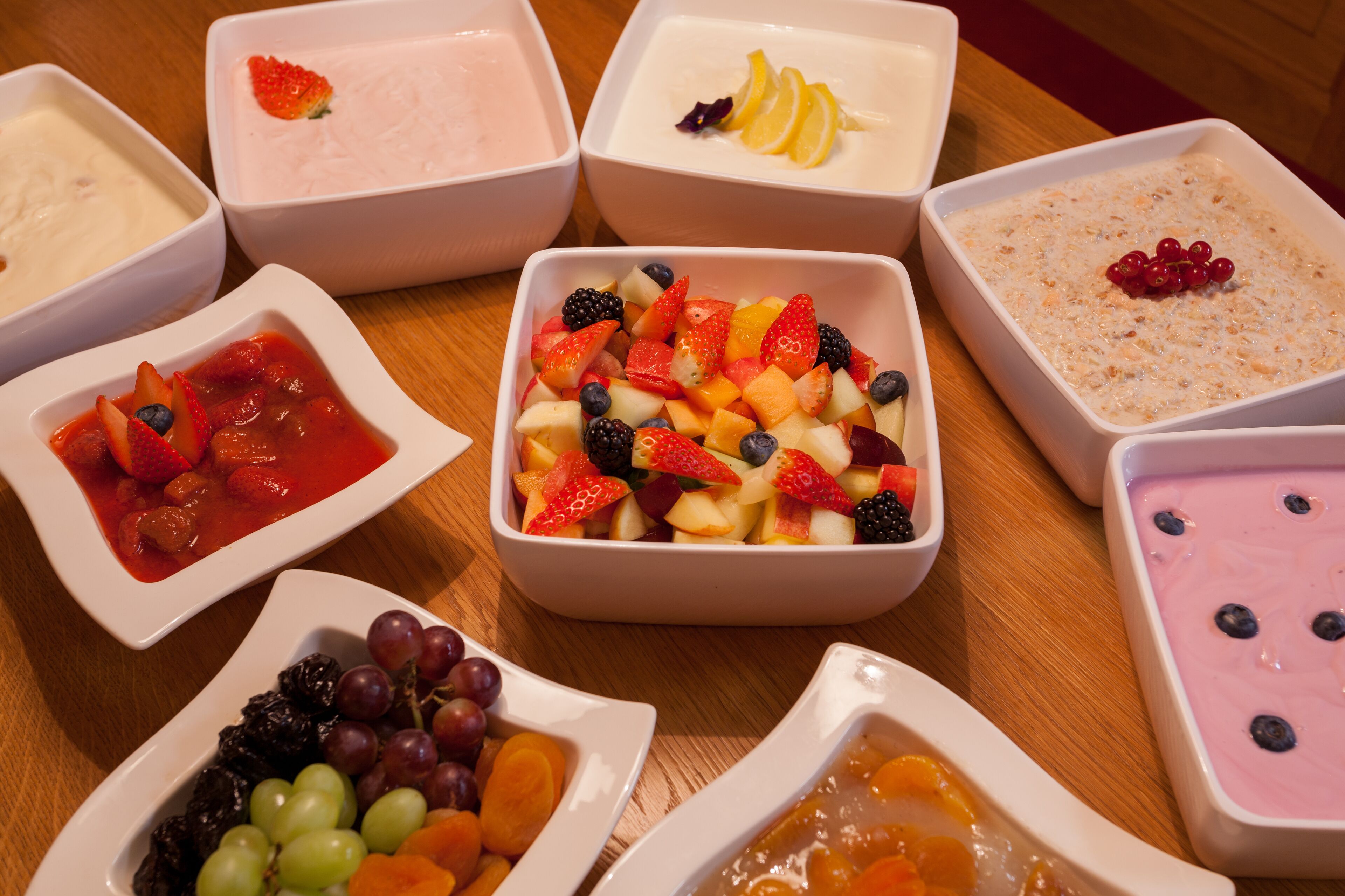 free buffet breakfast