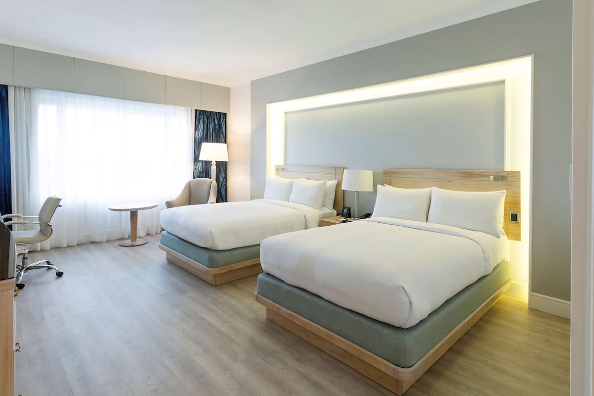 Deluxe Room, 2 Queen Beds | 1 bedroom, hypo-allergenic bedding, minibar, in-room safe