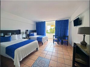 Superior Room, Mountain View | In-room safe, iron/ironing board, bed sheets - Delfin Beachfront Resort – Downtown Puerto Vallarta Optional All-Inclusive (Puerto Vallarta)