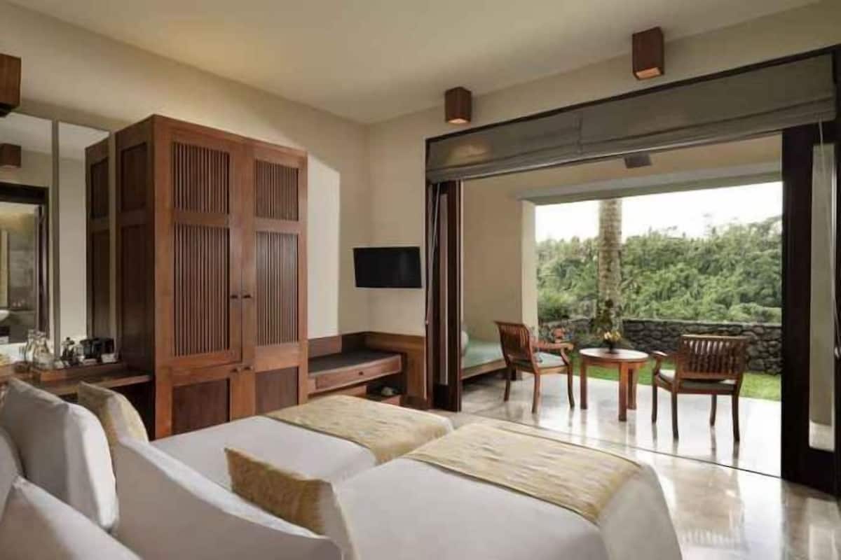 Ropa de cama de alta calidad y minibar